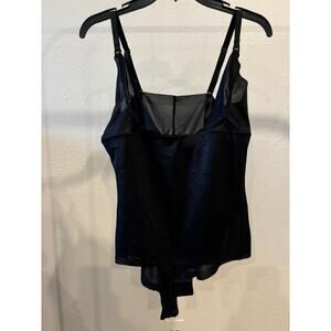 Donna Karan Intimates Bodysuit Size XL Black